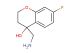 4-(aminomethyl)-7-fluorochroman-4-ol