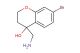 4-(aminomethyl)-7-bromochroman-4-ol