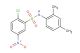 2-chloro-N-(2,4-dimethylphenyl)-5-nitrobenzenesulfonamide