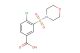 4-chloro-3-(morpholinosulfonyl)benzoic acid