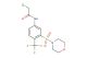 2-chloro-N-(3-(morpholinosulfonyl)-4-(trifluoromethyl)phenyl)acetamide