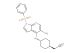 2-((1r,4r)-4-((5-amino-1-(phenylsulfonyl)-1H-pyrrolo[2,3-b]pyridin-4-yl)amino)cyclohexyl)acetonitrile