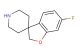 6-fluoro-2H-spiro[benzofuran-3,4'-piperidine]
