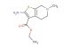 ethyl 2-amino-6-methyl-4,5,6,7-tetrahydrothieno[2,3-c]pyridine-3-carboxylate