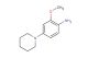 2-methoxy-4-(piperidin-1-yl)aniline
