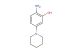 2-amino-5-(piperidin-1-yl)phenol