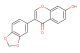 3-(benzo[d][1,3]dioxol-5-yl)-7-hydroxy-4H-chromen-4-one