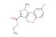 ethyl 8-chloro-1-methyl-1,4-dihydrochromeno[4,3-c]pyrazole-3-carboxylate