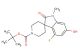 tert-butyl 4-fluoro-6-hydroxy-1-methyl-2-oxospiro[indoline-3,4'-piperidine]-1'-carboxylate
