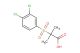 2-((3,4-dichlorophenyl)sulfonyl)-2-methylpropanoic acid