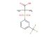 2-methyl-2-((3-(trifluoromethyl)phenyl)sulfonyl)propanoic acid