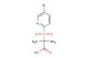 2-((5-bromopyridin-2-yl)sulfonyl)-2-methylpropanoic acid