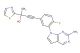 4-(3-(2-amino-7H-pyrrolo[2,3-d]pyrimidin-7-yl)-4-fluorophenyl)-2-(thiazol-2-yl)but-3-yn-2-ol
