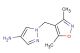 1-((3,5-dimethylisoxazol-4-yl)methyl)-1H-pyrazol-4-amine