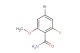 4-bromo-2-fluoro-6-methoxybenzamide