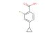 4-cyclopropyl-2-fluorobenzoic acid