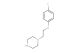 1-(2-(4-fluorophenoxy)ethyl)piperazine