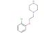 1-(2-(2-chlorophenoxy)ethyl)piperazine