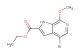 ethyl 4-bromo-7-methoxy-1H-pyrrolo[2,3-c]pyridine-2-carboxylate