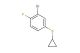 (3-bromo-4-fluorophenyl)(cyclopropyl)sulfane