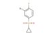 2-bromo-4-(cyclopropylsulfonyl)-1-fluorobenzene