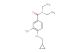 3-amino-4-((cyclopropylmethyl)amino)-N,N-diethylbenzamide