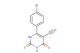6-(4-bromophenyl)-4-oxo-2-thioxo-1,2,3,4-tetrahydropyrimidine-5-carbonitrile
