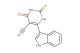 6-(1H-indol-3-yl)-4-oxo-2-thioxo-1,2,3,4-tetrahydropyrimidine-5-carbonitrile