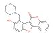 8-hydroxy-7-(piperidin-1-ylmethyl)-6H-benzofuro[3,2-c]chromen-6-one