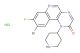 9-bromo-8-fluoro-1-(piperidin-4-yl)pyrazino[2,3-c]quinolin-2(1H)-one hydrochloride