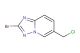 2-bromo-6-(chloromethyl)-[1,2,4]triazolo[1,5-a]pyridine