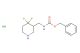 benzyl ((4,4-difluoropiperidin-3-yl)methyl)carbamate hydrochloride
