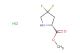 (R)-methyl 4,4-difluoropyrrolidine-2-carboxylate hydrochloride