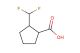 2-(difluoromethyl)cyclopentanecarboxylic acid