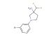 1-(3-bromophenyl)-3-(difluoromethyl)pyrrolidin-3-amine
