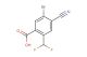 5-bromo-4-cyano-2-(difluoromethyl)benzoic acid