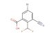 5-bromo-3-cyano-2-(difluoromethyl)benzoic acid