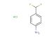 4-(difluoromethyl)aniline hydrochloride