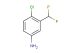 4-chloro-3-(difluoromethyl)aniline