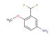 3-(difluoromethyl)-4-methoxyaniline