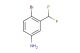 4-bromo-3-(difluoromethyl)aniline