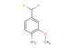 4-(difluoromethyl)-2-methoxyaniline
