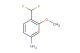4-(difluoromethyl)-3-methoxyaniline