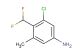 3-chloro-4-(difluoromethyl)-5-methylaniline