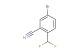 5-bromo-2-(difluoromethyl)benzonitrile
