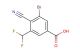 3-bromo-4-cyano-5-(difluoromethyl)benzoic acid