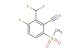 2-(difluoromethyl)-3-fluoro-6-(methylsulfonyl)benzonitrile