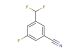 3-(difluoromethyl)-5-fluorobenzonitrile