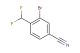 3-bromo-4-(difluoromethyl)benzonitrile