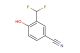 3-(difluoromethyl)-4-hydroxybenzonitrile
